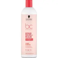 Schwarzkopf BonaCure Clean Performance Repair Rescue+ Shampoo 500 ml | Voor Beschadigd Haar