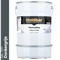 Holdbar Vloercoating Donkergrijs (RAL 7011) 10 kg