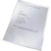 Leitz 25x Recycle Zichtmap A4 - 90% Pre-consumer Gerecycled Plastic - Transparant