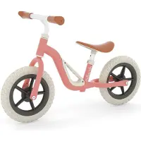 Chillafish Loopfiets 2 jaar - Lichtgewicht met verstelbaar zadel en stuur - Roze - Loopfiets voor jongens en meisjes tot 4 jaar met handvat om te dragen en anti lek banden - Model Charlie
