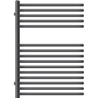 LuxeBath Elektrische badkamerradiator met verwarmingselement 600W 500x800 mm antraciet ML design