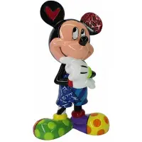 Disney Britto Mickey Mouse Penseur Figuur