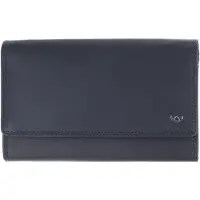 Golden Head Polo Portemonnee RFID-bescherming Leder 17 cm blauw