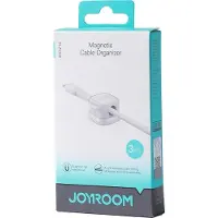 JOYROOM Kabel Organiser Zwart - 3 stukken - Kabel houder- Kabel Clips - Silicoon- kabel organisator - USB Winder - Bureau organizer - Zelfklevend - Kabel management