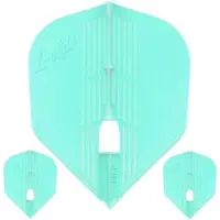L-Style Champagne Flight Kami L3 Shape Miracle Green - Dart Flights