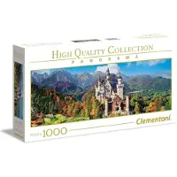 Clementoni Puzzel 1000 Stukjes Panorama Neuschwanstein