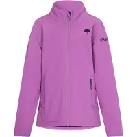 Schmuddelwedda Outdoorjas lila / zwart