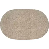 vidaXL Vloerkleden Wit 152 x 245 cm Jute