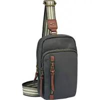 Camel active Schoudertas 'Bari' navy / bruin / grijs
