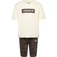 Adidas Set donkerbruin / zwart / natuurwit