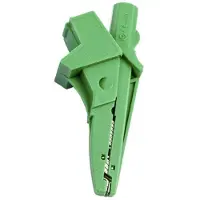 Ht instruments 5004-IECV 1003160 Banaanstekker Bananenbus, Bus 4 mm, Steekaansluiting 4 mm, Krokodilklem CAT III 1000 V Groen 1 stuk(s)