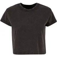 Build Your Brand BY305 Ladies Vintage Cropped Tee