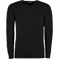 Kustom kit K352 Regular Fit Arundel V-Neck Sweater