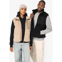 Native Spirit NS624 Ecologische uniseks bodywarmer van sherpa