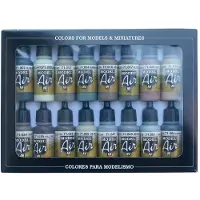 Vallejo 71180 Air Color Set WWII Allied Colors (16 x 18 ml)
