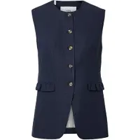 Y.A.S Bodywarmer donkerblauw