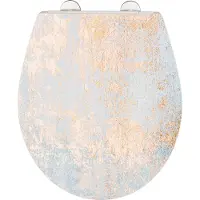 Wenko Embossed softclose toiletzitting Agate