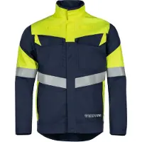 SIOEN 603U Werkjas Norwan navy/fluogeel