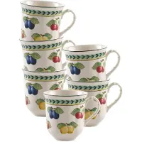 Villeroy & Boch Henkelbecher French Garden Fleurence 380 ml Set van 6