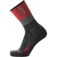 UYN Sportsokken grijs / donkergrijs / pastelrood / zwart