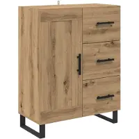 vidaXL Dressoir Artisan Eiken 69,5 x 34 x 90 cm