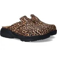 Xsensible Klomp Women Hibiscus Stretchwalker Leopard-Schoenmaat 40