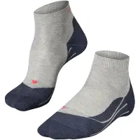 Falke Sportsokken grijs / rood