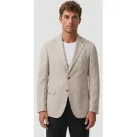Brooks Brothers Jacket Regular Lining Linen Natural Maat: 40 | Blazers Outlet | Heren | Bruin