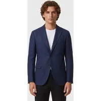 Brooks Brothers Jacket Regular Lining Linen Blue Maat: 36 | Blazers Outlet | Heren | Blauw