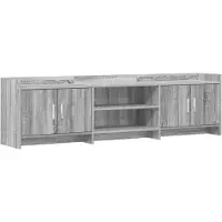 vidaXL TV-meubels, 168 x 33 x 47 cm, grijs Sonoma, houtvezel