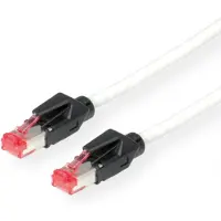 Secomp DÄTWYLER S/FTP Patchkabel Cat.6 (Class E), CU 7702 flex LS0H, Hirose TM21, grijs, 2 m