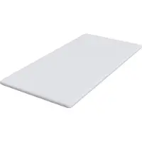 vidaXL Geheugen Schuim Matras Topper 100 x 200 cm Thick Zacht Wit