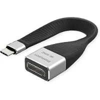 Roline Beeldschermadapter USB Type C - DP, M/F, 0,13 m