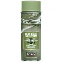 101 Inc Spuitbus leger verf 400 ml Messerschmitt Grau/grün