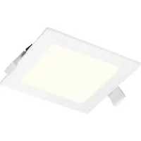 Aigostar - UA LED inbouwspot vierkant - 6W - 4000K - inbouwmaat 100x100mm