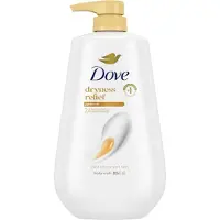 Dove Body Wash Dryness Relief met met Jojoba Olie - Hydraterende Douchegel Skin Cleanser voor 24 Uur Zachte Huid - Voedende Body Wash voor Droge Huid