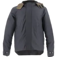 Helstons Flame, waterdichte motorfietsjas, textiel, blauw, maat 3XL