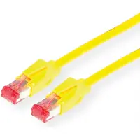 Secomp DÄTWYLER S/FTP Patchkabel Cat.6 (Class E), CU 7702 flex LS0H, Hirose TM21, geel, 2 m