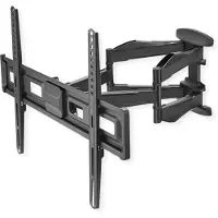 Value 17.99.1211 TV-beugelset Aantal monteerbare displays: 1 Display(s) 94,0 cm (37) - 203,2 cm (80) Zwart Kantelbaar, Zwenkbaar