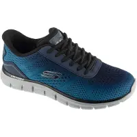SKECHERS Slip-Ins: Track - Revno, Mannen, Marineblauw, Trainingschoenen, maat: 42,5