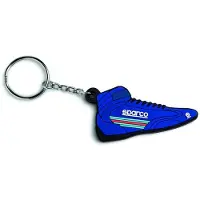 Sparco Schoen Set 10 Stuks Sleutelhanger - Zwart/Rood — Multicolor — Maat Onesize
