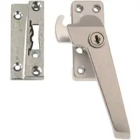 Axa Raamsluiting met nok cilindersluiting rechts opbouw F1 mat 3319-51-11/GE