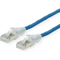 Secomp DÄTWYLER Patchkabel Kat.6A (Class EA) S/FTP, CU 7702 flex LSOH, AMP v2, blau, 7,5 m