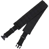 Stealth Fostex Garments - Belt with molle system (kleur: Zwart / maat: NVT)