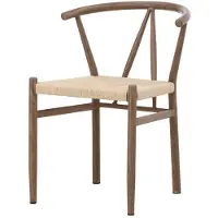 Svea - Carvalho eetkamerstoel - rattan - bruin