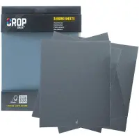 CROP Schuurpapier korrel 320 - 230x280mm - 4 stuks