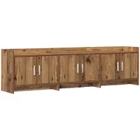 vidaXL TV Kast 168 x 33 x 47 cm Oud hout Bewerkt hout