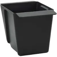 vidaXL Bloembakken voor Euro-pallets 12 st Zwart 14 x 9 x 9,5 cm