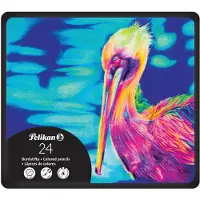 Pelikan Metalen etui met 24 zeshoekige kleurpotloden Premium