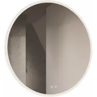 Gliss Design Circum ronde spiegel met LED-verlichting en verwarming 60cm